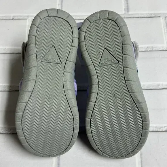 OshKosh Everplay Flexible Outsole Bump Toe Sandal Purple Lilac Toddler Size 12 - Picture 5 of 6